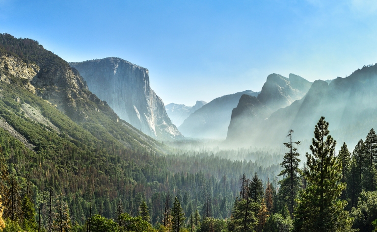 Découverte du parc national de Yosemite